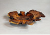 Handcrafted Wooden Bowl Russian Olive Burl Wood